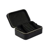 Velvet jewellery box, black