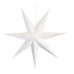Paperstar with cord dia 110cm, white