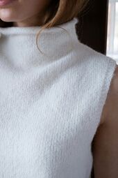 Odelia knit top, off white