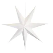 Paperstar with cord dia 110cm, white