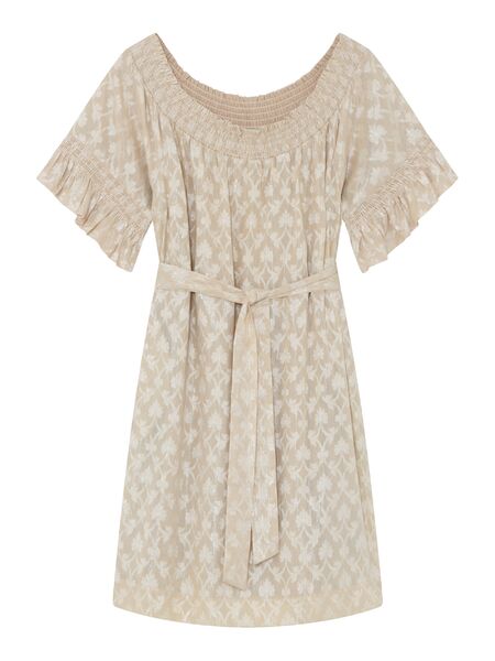 Amalia short dress, cream