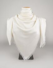 Capri scarf 140x140, vanilla