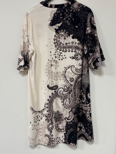 Costa Knee Dress, Dull Black
