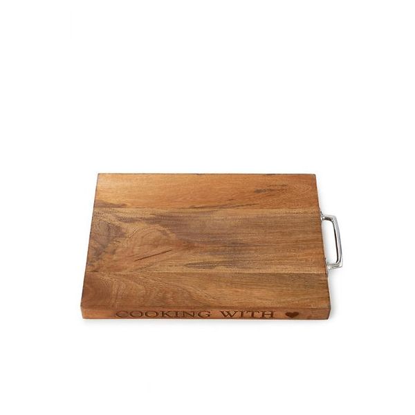 Cooking with love cutting board