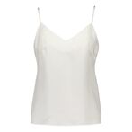 V-neck cami top, white