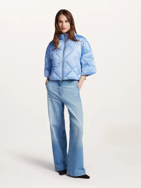 Emilia jacket, cornflower blue