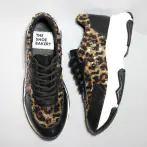 Poppy sneaker, leo glitter