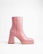 Dorit bootie, patent light pink