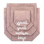 Uashmama paperipussi S, vaaleanpunainen