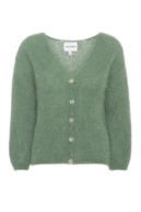 Cornelia mohair cardigan, dusty green