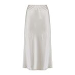 Skyler sateen skirt, cream