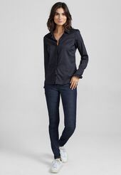 Mattie flip shirt, black