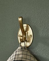 New classic hook brass