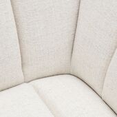 Dazzle corner, rich tweed, antique white