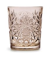 Hobstar double old fashioned, taupe