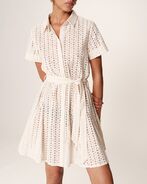 Romane dress, ecru