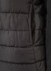 Asta quilted vest, black