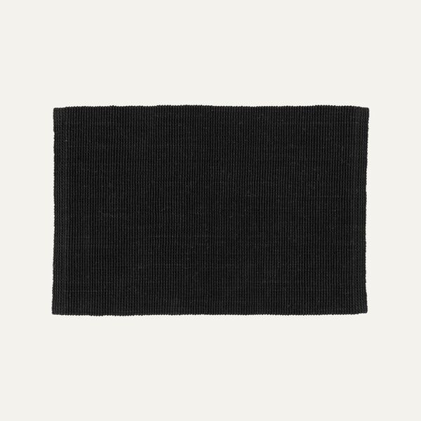 Fiona juuttimatto 60x90, black