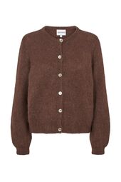 Susan alpaca cardigan, cocoa