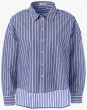 Karma blouse, blue stripes