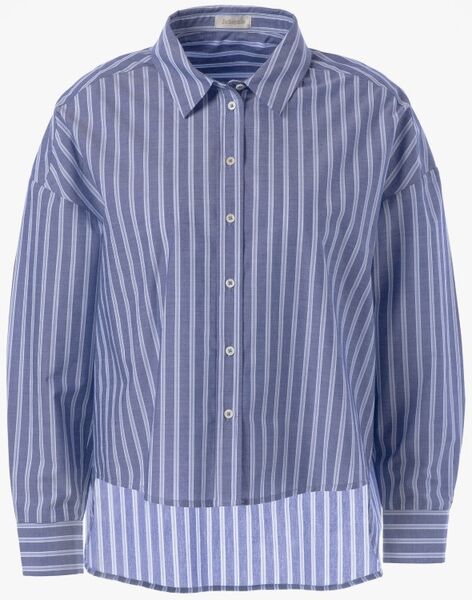 Karma blouse, blue stripes