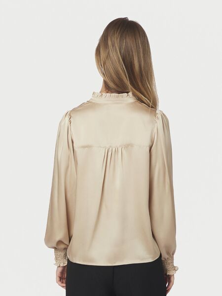 Zamola blouse, dark sand