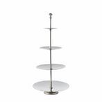 Sigrine centre piece 53cm, silver