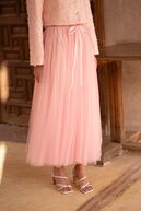 Aria tulle skirt, rose bonbon
