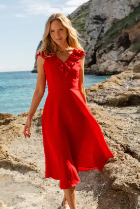 Kaya dress, salsa