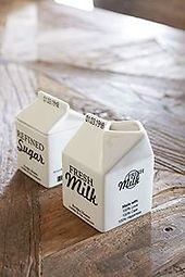 Carton jar milk