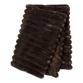 Liny blanket 140x220, brown