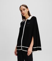 Collar cape, black