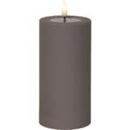Flamme soft LED-kynttilä 17,5cm, ruskea