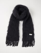 Aurora scarf 35x160, black