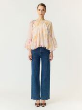 Blomina top, afterglow
