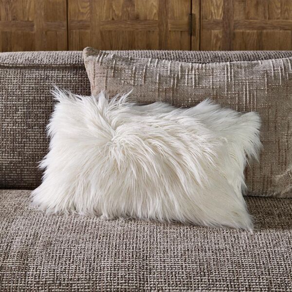 Stelvio faux fur pillow cover 50x30