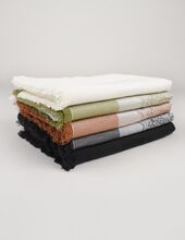 Capri scarf 140x140, vanilla