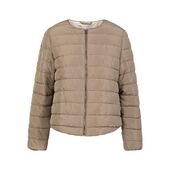 Asta quilted slim jacket, sand