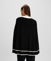 Collar cape, black