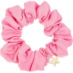 Satin scrunchie, bubblegum pink