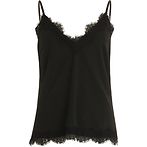 Rosie lace top, black