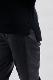 Brook knit new O-neck, black