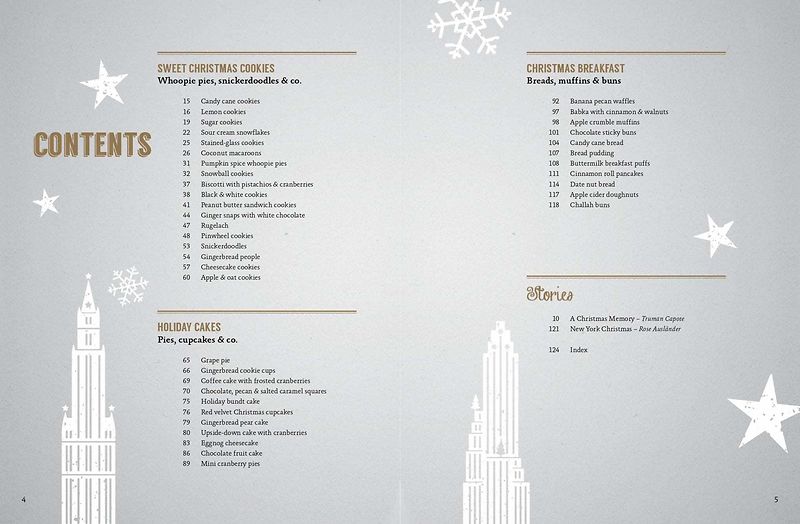 New York Christmas baking