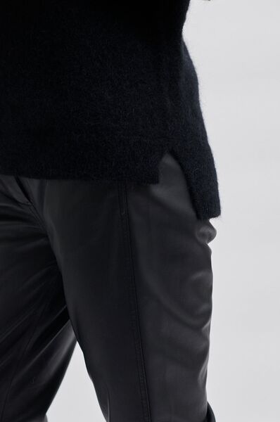 Brook knit new O-neck, black