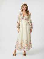 Silfi flower dress, creme