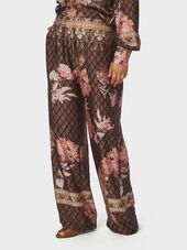 Lunet botanical border pants, black