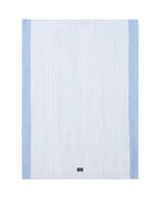 Striped Linen/Cotton Kitchen Towel, Blue/White