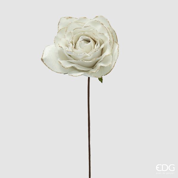 Rose branch, ivory