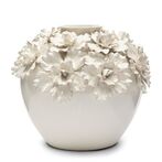 Blossom Vase, White L