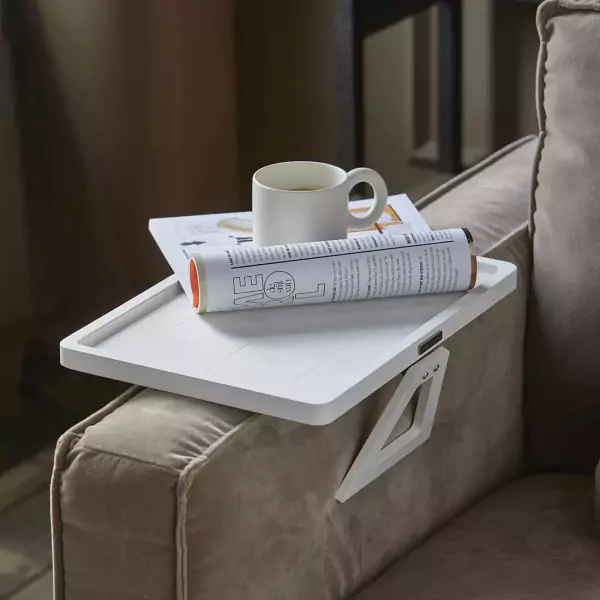 Tray monogram plateau de fauteuil